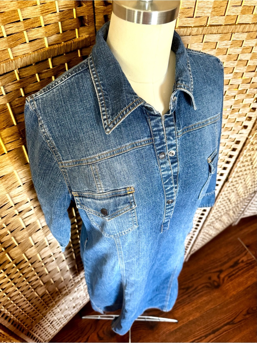 Old Navy denim all-season dress 14 - Picture 4 of 13